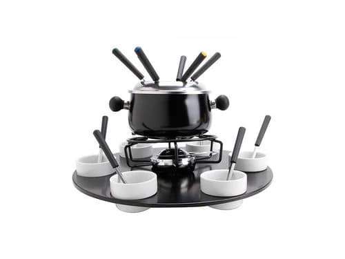 Aparelho de fondue inox - 22 peças